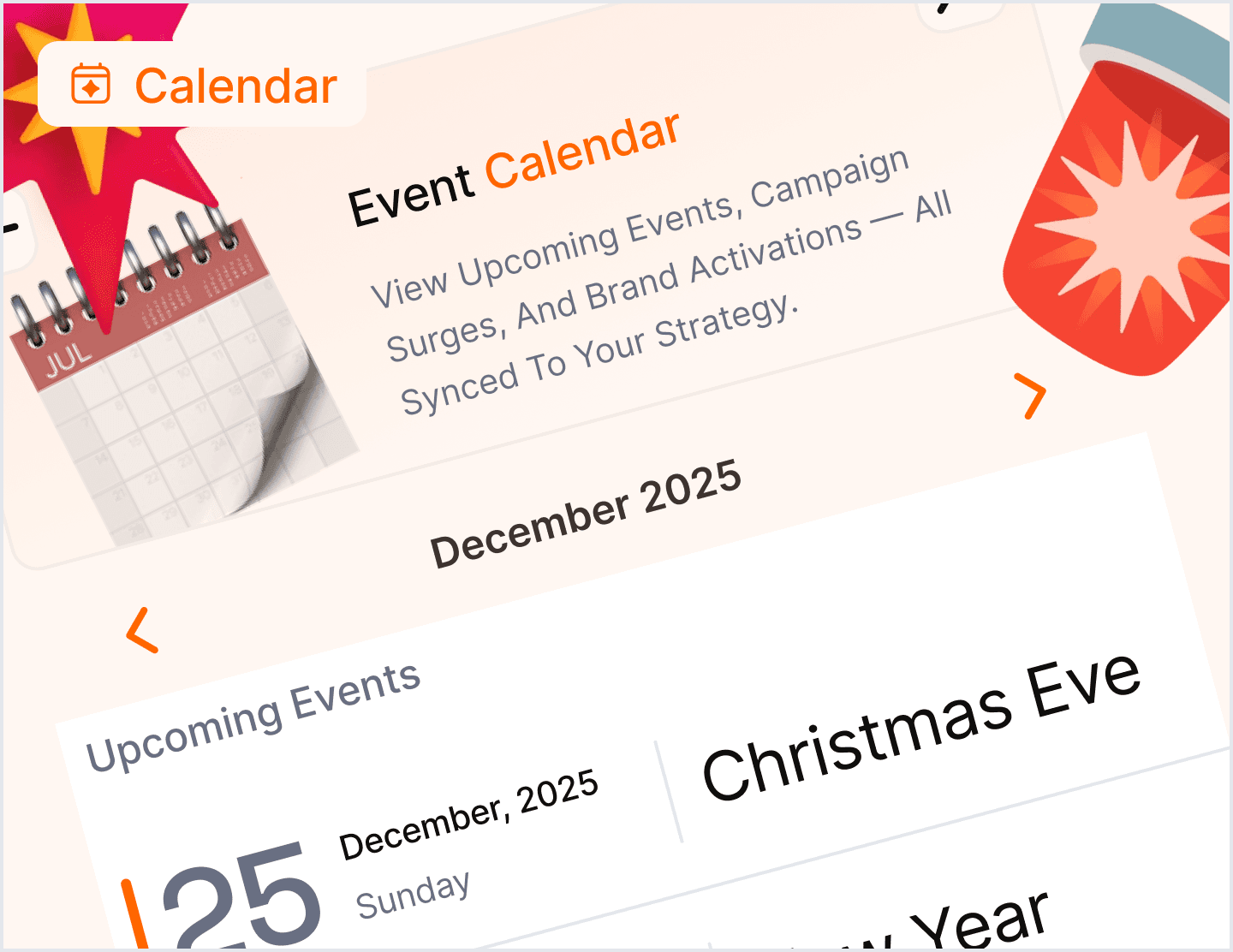 AI calendar preview