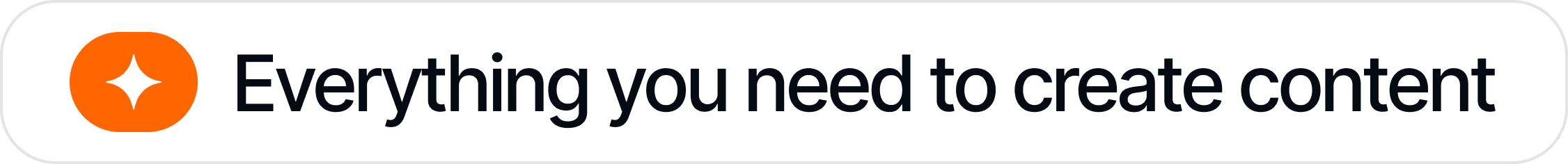 Everything You Need